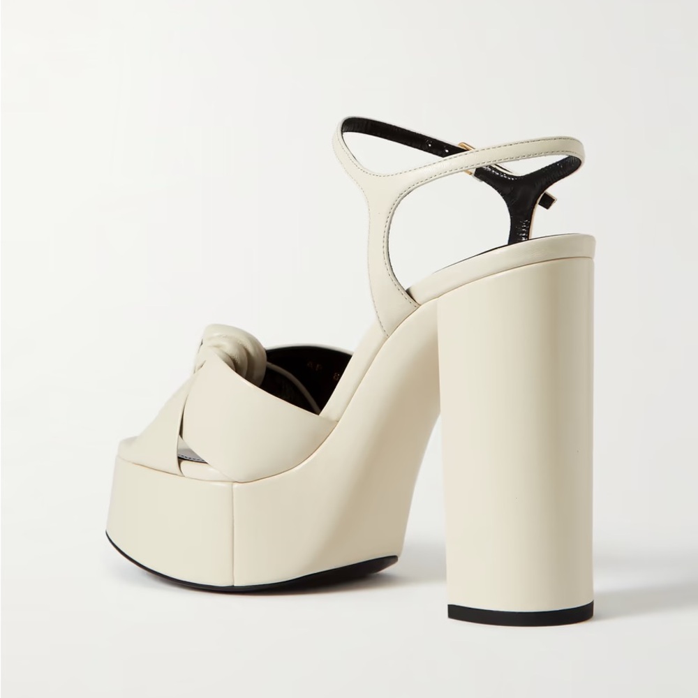 YSL Bianca Platform Sandals Size 10 #9 - Picture 2 of 10